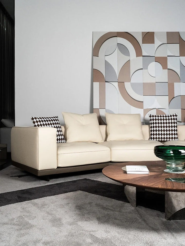 GS9155 Italian Design Corner Sectional Sofa