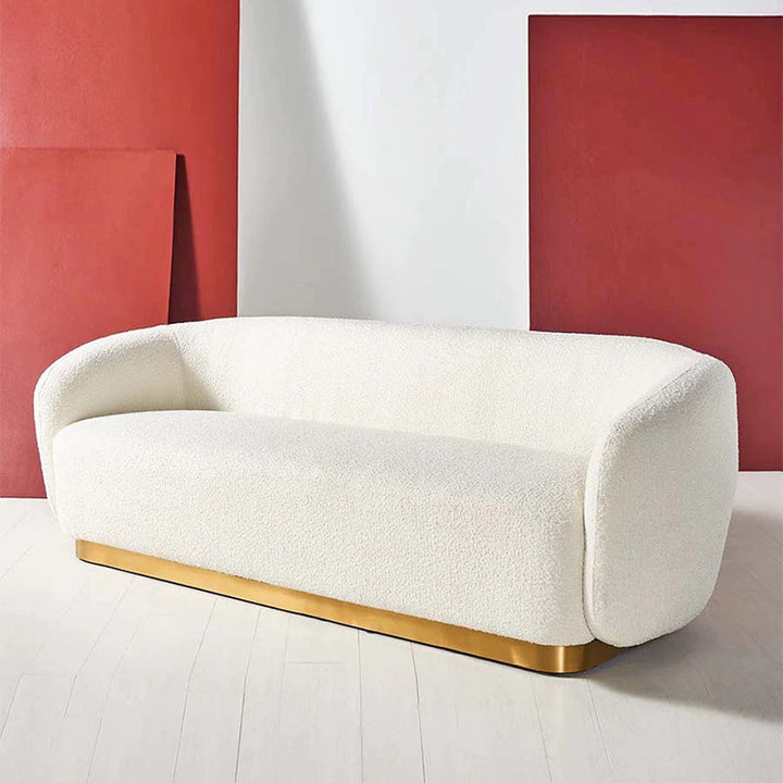 GS9156 Italian Modern Iambswool Soft Sofa