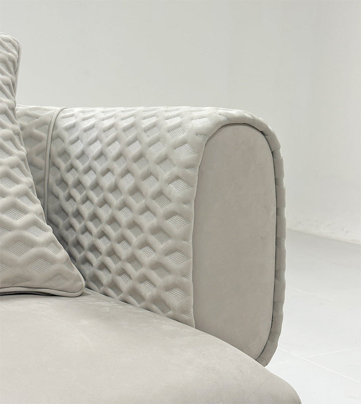 GS9158 Italian Luxury Modern Quilting Crafts Sofa